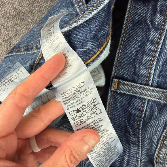 Levi's 517 Bootcut Blue Denim Jeans Men's 32X32 (32X31) Cowboy Western - Picture 3 of 12